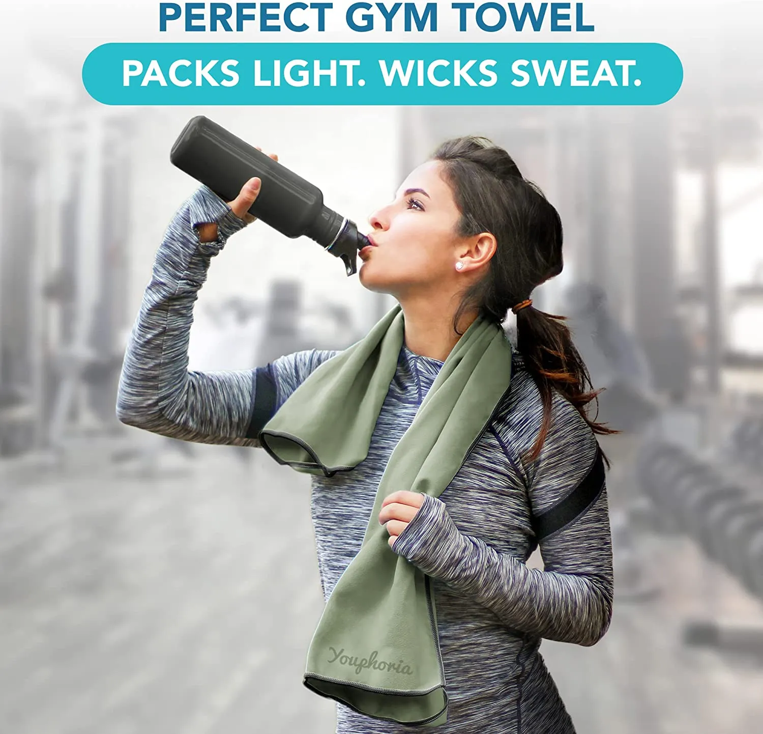 Army/Gray Towel