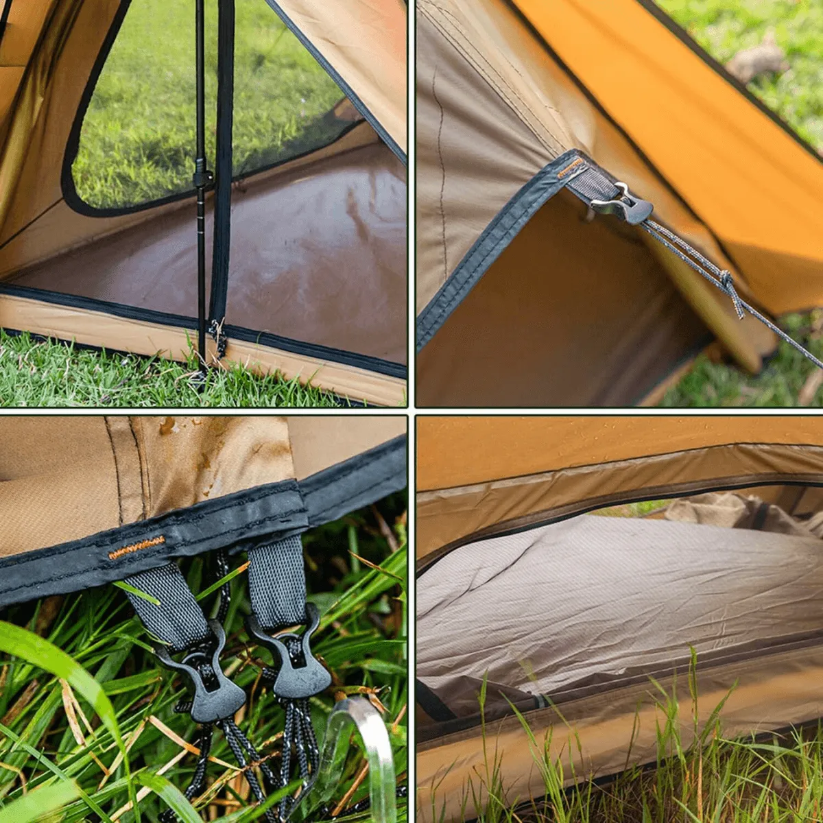 backpacking hot tent with stove jack