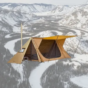 backpacking hot tent with stove jack