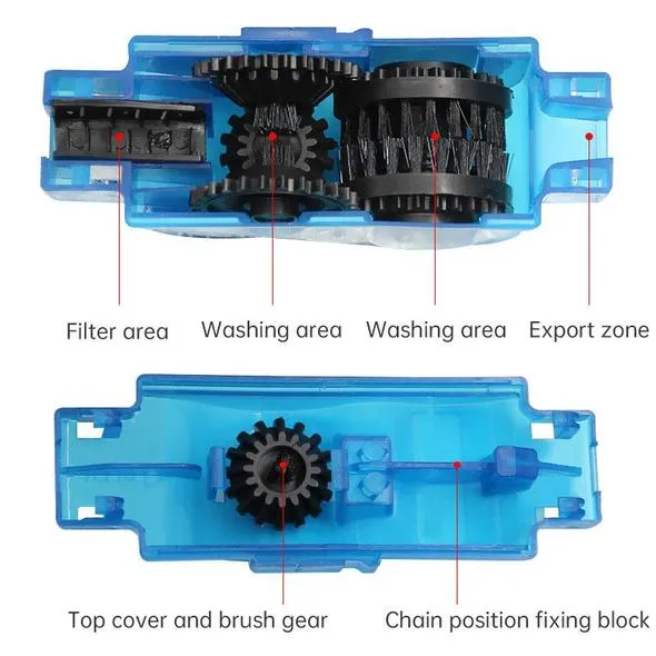 Bicycle Chain Cleaner and Drivetrain Cleaning Kit