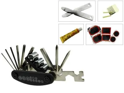 Bike Accessories Bicycle Tyre Repair Tool Kit with Bag