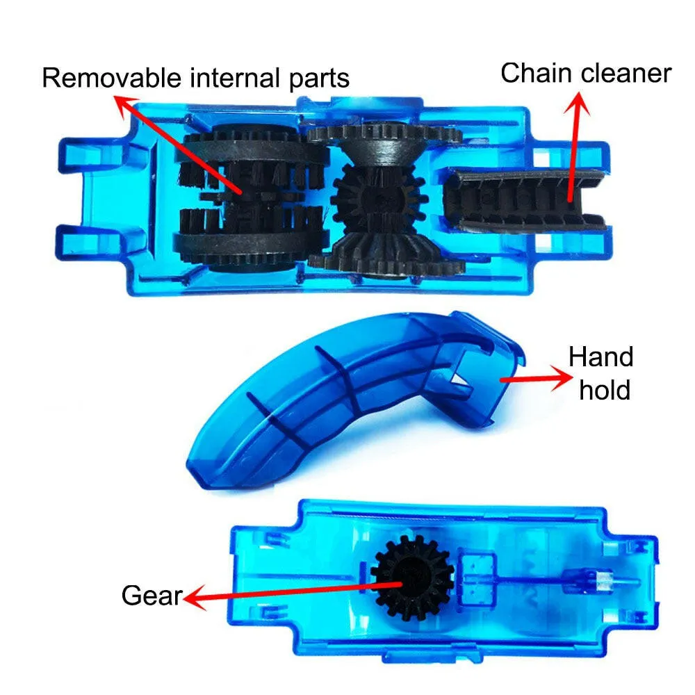 Chain Cleaner Scrubber Brushes Cycling Cleaning Kit Bicycle Accessories Mountain Bike Wash Tool Set Bicycle Repair Tools