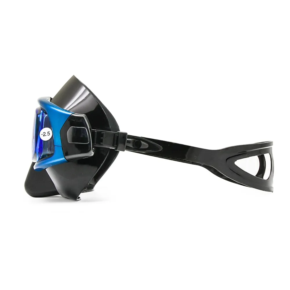 Enzodate Unisex Full Rim Polycarbonate Snorkel Mask Hyperopia Myopia MK005