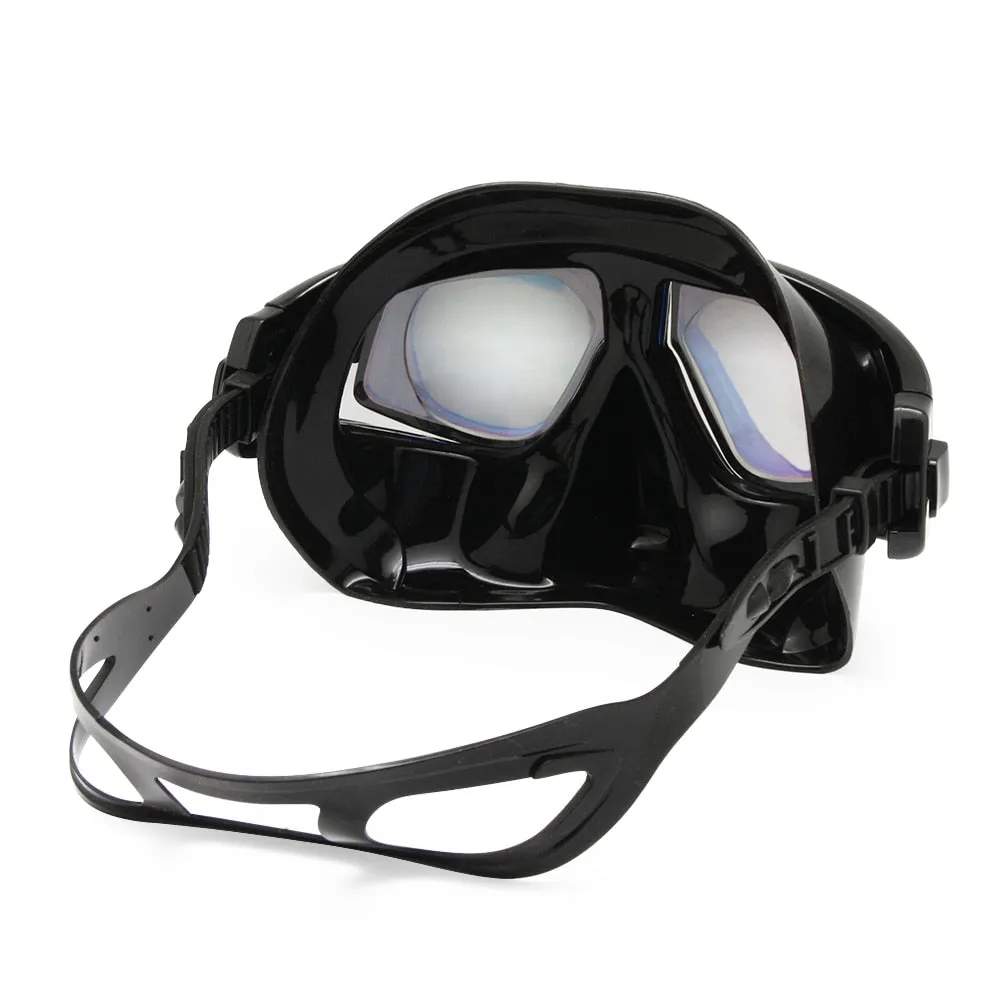 Enzodate Unisex Full Rim Polycarbonate Snorkel Mask Hyperopia Myopia MK005