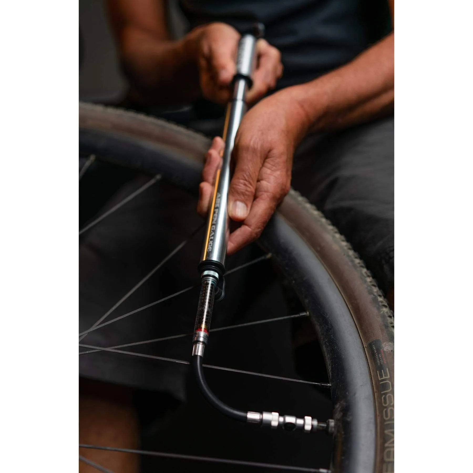 Gauge Drive HP Bike Hand Pump