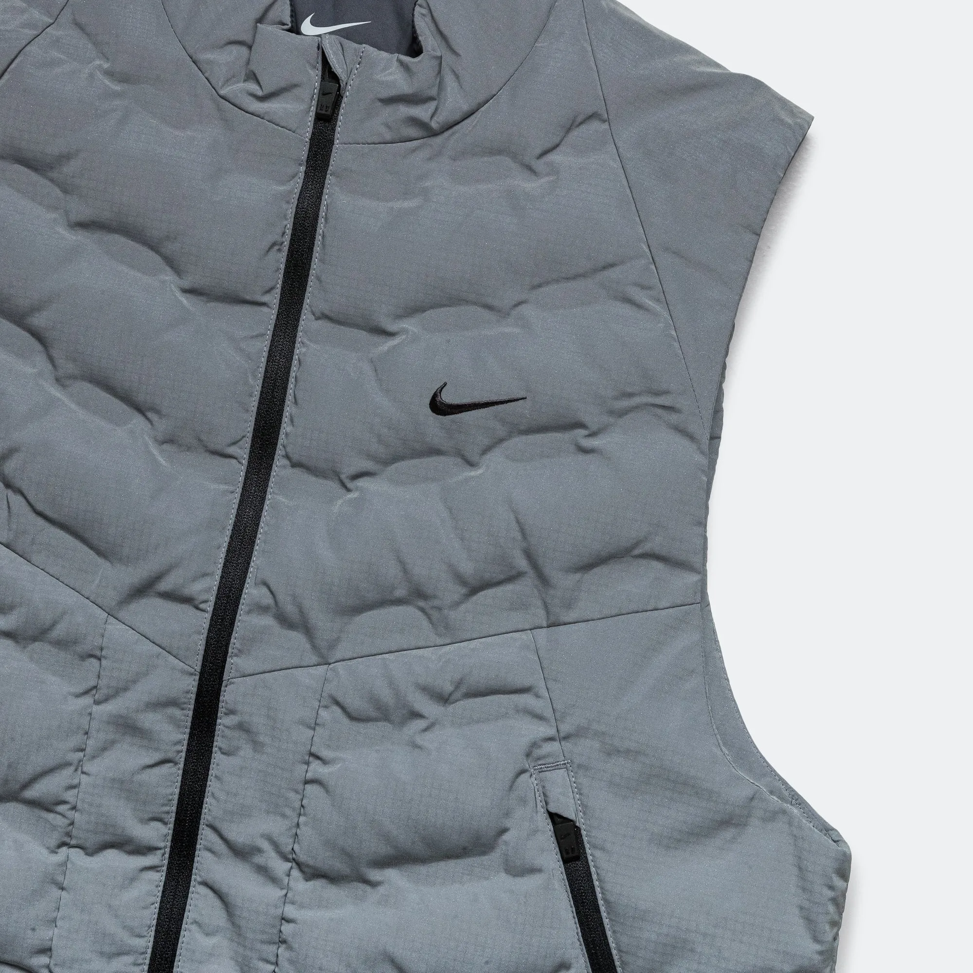 Mens Therma-FIT ADV Running Vest - Reflective Silver/Reflective Black