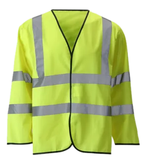 Reflective Long Sleeve ANSI Class 3 Vest
