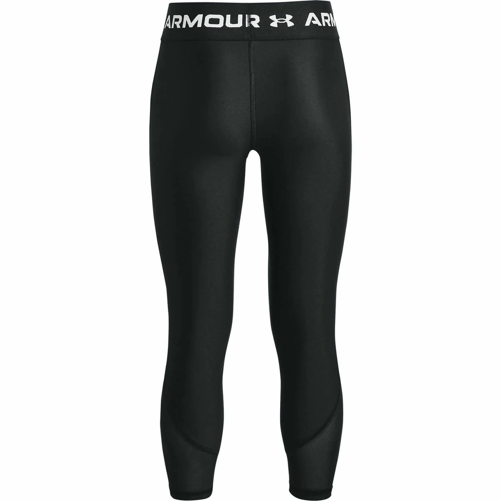 Under Armour HeatGear Junior 3/4 Capri Running Tights - Black