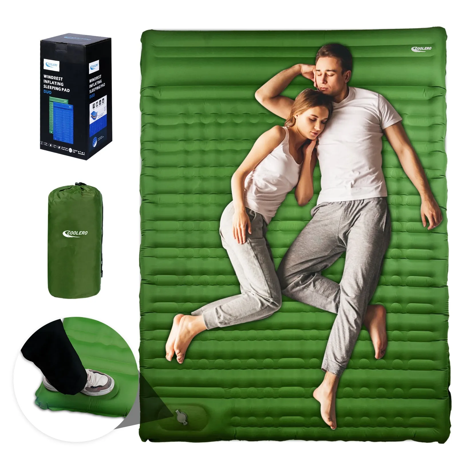 Windrest™ Double Inflatable Sleeping Pad
