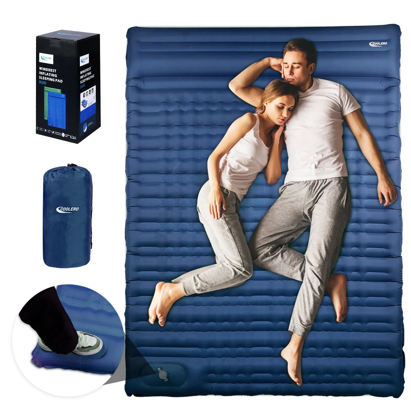 Windrest™ Double Inflatable Sleeping Pad