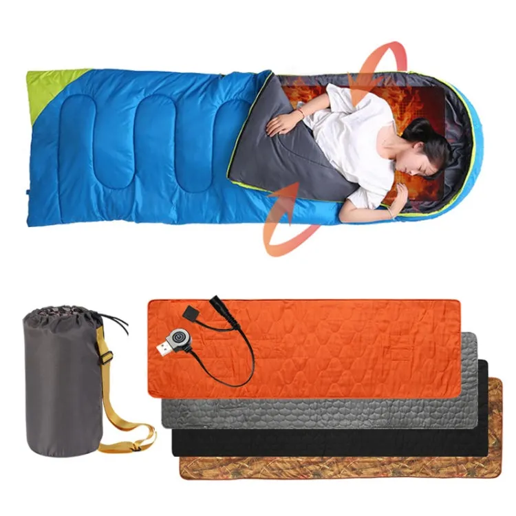 Winter Outdoor Camping Smart Portable Heating Sleeping Pad(Gray)