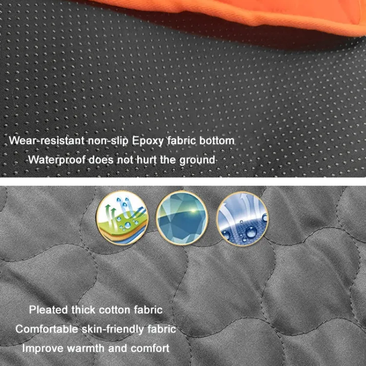 Winter Outdoor Camping Smart Portable Heating Sleeping Pad(Gray)